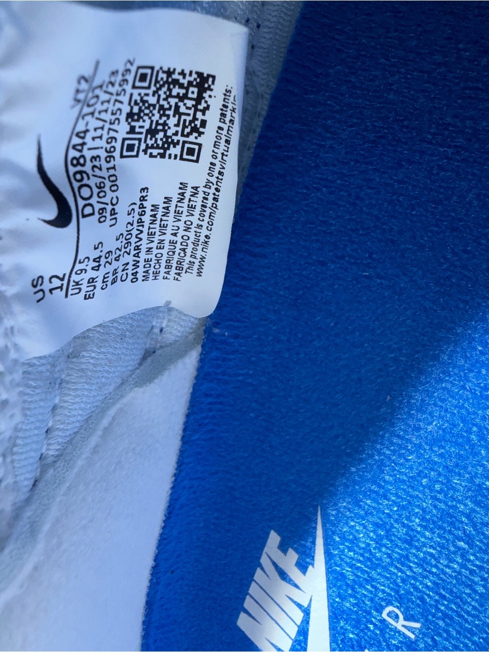 Nike Air Max 1 “86”. OG Big Bubble Royal. Men’s size 10.5 - Picture 4 of 11